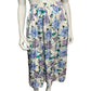 Anne Crimmins Lavender Floral Midi Skirt Sz-8