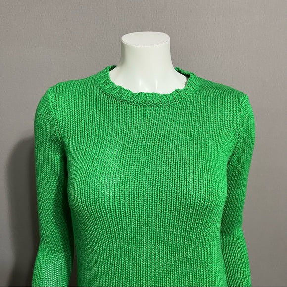 Lauren Ralph Lauren Crew Neck Sweater Cotton Like Sweater Sz-Small