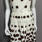 Willow Glenn New York Cotton Polka Dot Pleated Fit & Flare Dress Sz-14