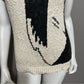 Segue Vintage Artsy Ramie Cotton Cap Sleeve Lightweight Sweater Sz-Large (runs smaller)