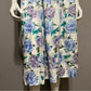 Anne Crimmins Lavender Floral Midi Skirt Sz-8