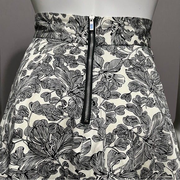 Premise Studio Cotton Floral Circle Skirt Sz-8