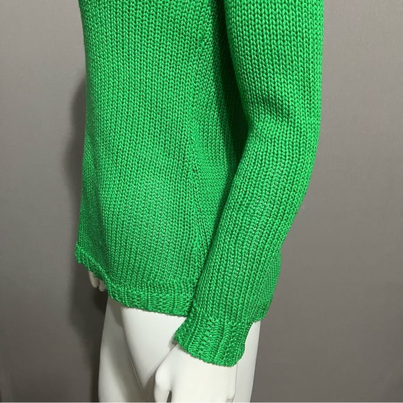 Lauren Ralph Lauren Crew Neck Sweater Cotton Like Sweater Sz-Small