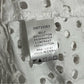 Dance & Marvel White 100% Cotton Eyelet Short Sleeve Top Sz-Medium