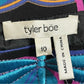 Tyler Boe Artsy Geometric Multicolored Cotton Jacket Size - Medium
