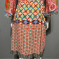 Johnny Was Rayne Orange Floral Print Dress Sz-XS