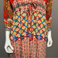 Johnny Was Rayne Orange Floral Print Dress Sz-XS