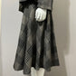 Wool Vintage Jacques Vert Plaid 2 Pc Skirt Suit Set Sz-16