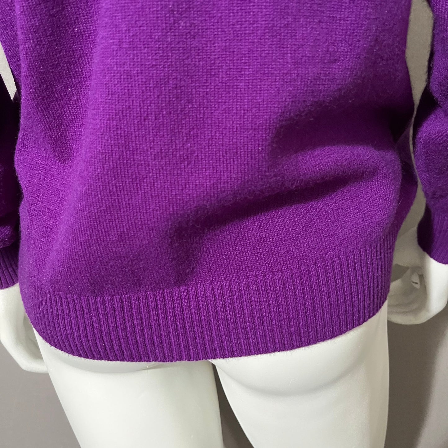 Vintage William Kasper 100% Pure Cashmere Turtleneck Sweater Sz-Medium