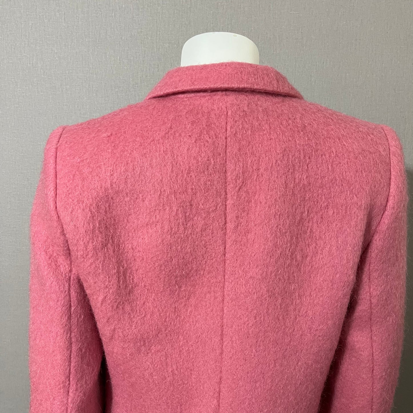 Josephine Chaus Pink Mohair/Wool Blend Blazer Sz-4