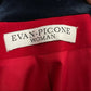 Evan Picone Red With Navy Velvet Collar Blazer Sz-18W