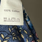Floral V-Neck 100% Cotton Multicolored Maxi Wrap Dress Sz-Medium