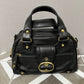 Max New York Black Mini Leather Hand Bag