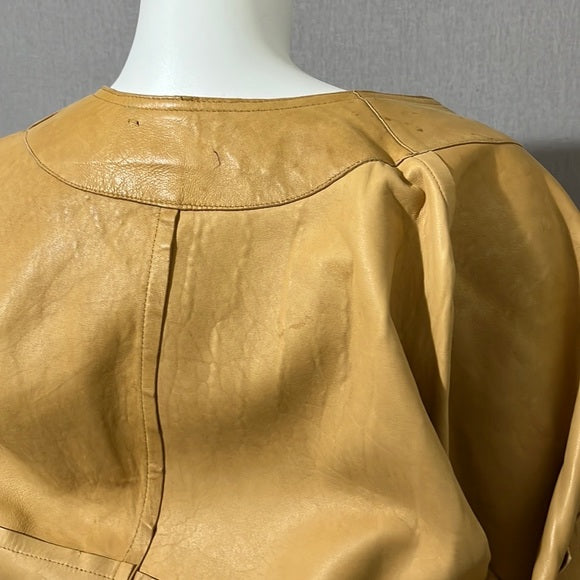 Vintage Rare Bonnie Cashin Sills Camel Suede | Leather Mod Style Jacket Sz-Small