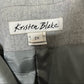 Kristen Blake Gray 100% Merino Wool Blazer Sz-2X