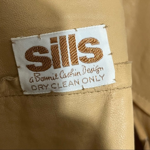 Vintage Rare Bonnie Cashin Sills Camel Suede | Leather Mod Style Jacket Sz-Small