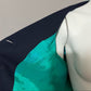 Vintage Kasper Green | Navy 3 button Blazer Sz-14