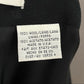 Vintage J.H. Collectibles Black 100% Wool Gold Button Front Blazer Sz-14 W