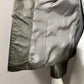 Leather Chi Silver Metallic Artsy Print Rare Moto Leather Jacket Sz-Xtra Small