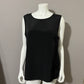 St. John Caviar Silk Shell Top Sz- Large
