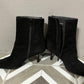 Stuart Weitzman Black Suede Leather Gore Tex Boot Sz-8 1/2