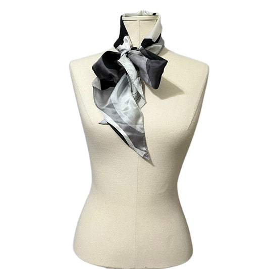 Coach Neutral Color 100% Silk Scarf