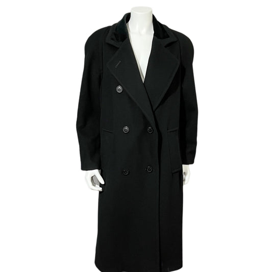 Vintage Evan Picone Wool Longline Coat Sz-Large (Petites)