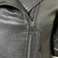 DKNY Lamb Skin Leather Moto Jacket Sz-Medium