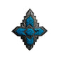 Sarah Coventry Turquoise | Silver Brooch