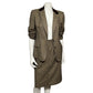 Evan Picone Brown | Tan With Velvet Collar Suit Set Sz-14