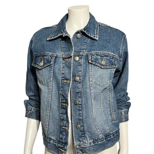 Sloane Street Denim 100% Cotton Sweater Sz-Medium
