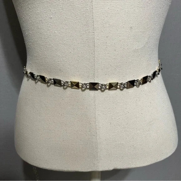 Metal Chain Square Belt Med/Lg