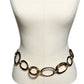 Chico’s Gold Wide Circle Chain Med/Lg