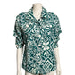 Croft & Barrow Green| White Linen/Cotton Jacket Sz-XL