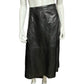 Jessica London Leather Fit & Flare Skirt Sz-20W