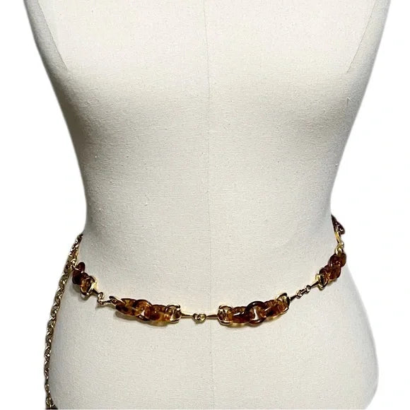 Gold Metal Chain Belt Sm/Med