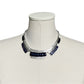 Silver Blue Statement Necklace