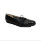 Vintage Salvatore Ferragamo Navy Flats Sz-6 1/2 M