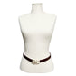 WHBM Burgundy Skinny Leather Sz-Medium
