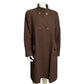 Harve Benard Brown 100% Wool Coat Size 14