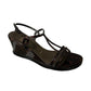 Stuart Weitzman Brown Open Toe Sandals Sz-6 1/2