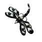 Black | White Dragonfly Brooch