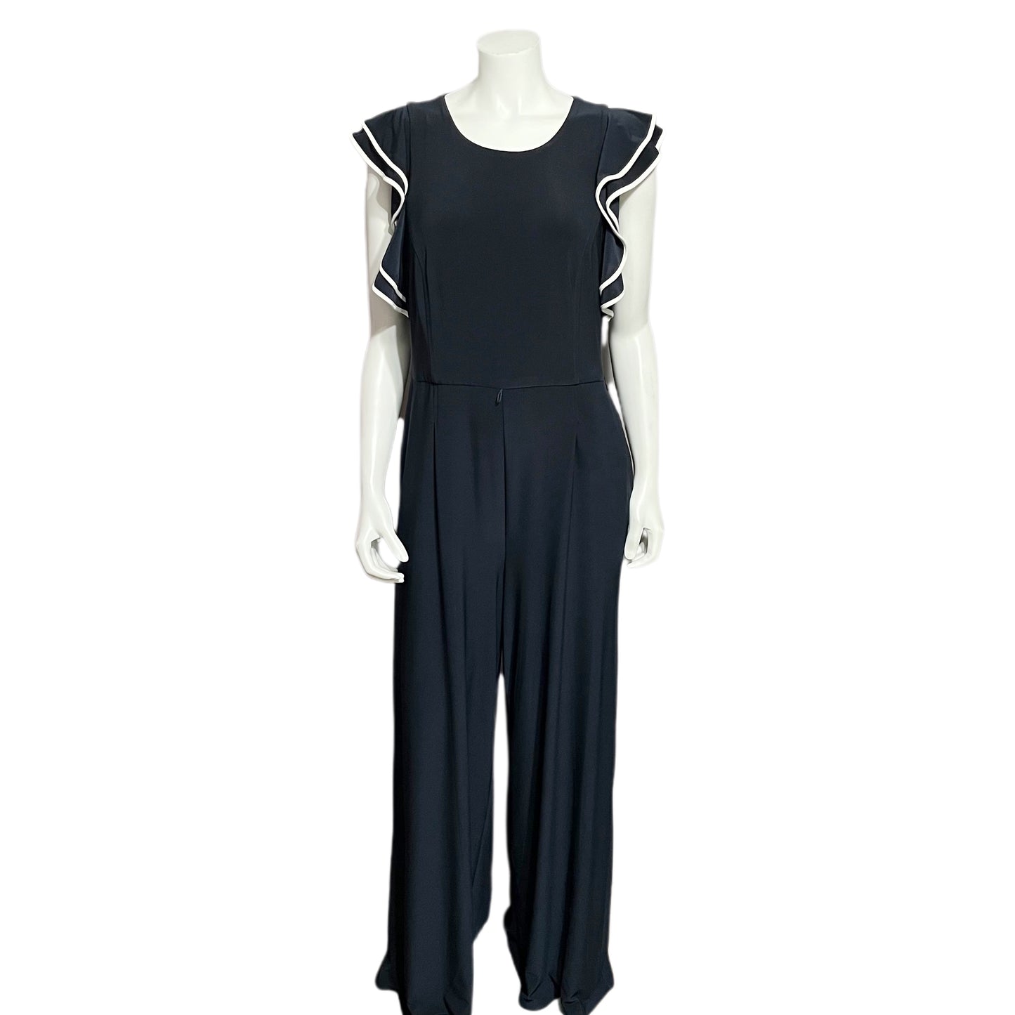 Tommy Hilfiger Navy Knit Jumpsuit Sz-12