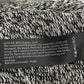 Eileen Fisher Marled Black/ White Silk/Linen Blend Open Cardigan Sz-Medium