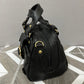 Max New York Black Mini Leather Hand Bag