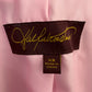 Vintage Pink Suede Leather Jacket Sz-Xtra Small