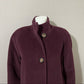 Jones New York Plum Wool | Alpaca Blend Coat Sz-10