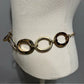Chico’s Gold Wide Circle Chain Med/Lg
