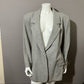 Kristen Blake Gray 100% Merino Wool Blazer Sz-2X