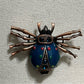 Blue | Red Lady Bug Brooch